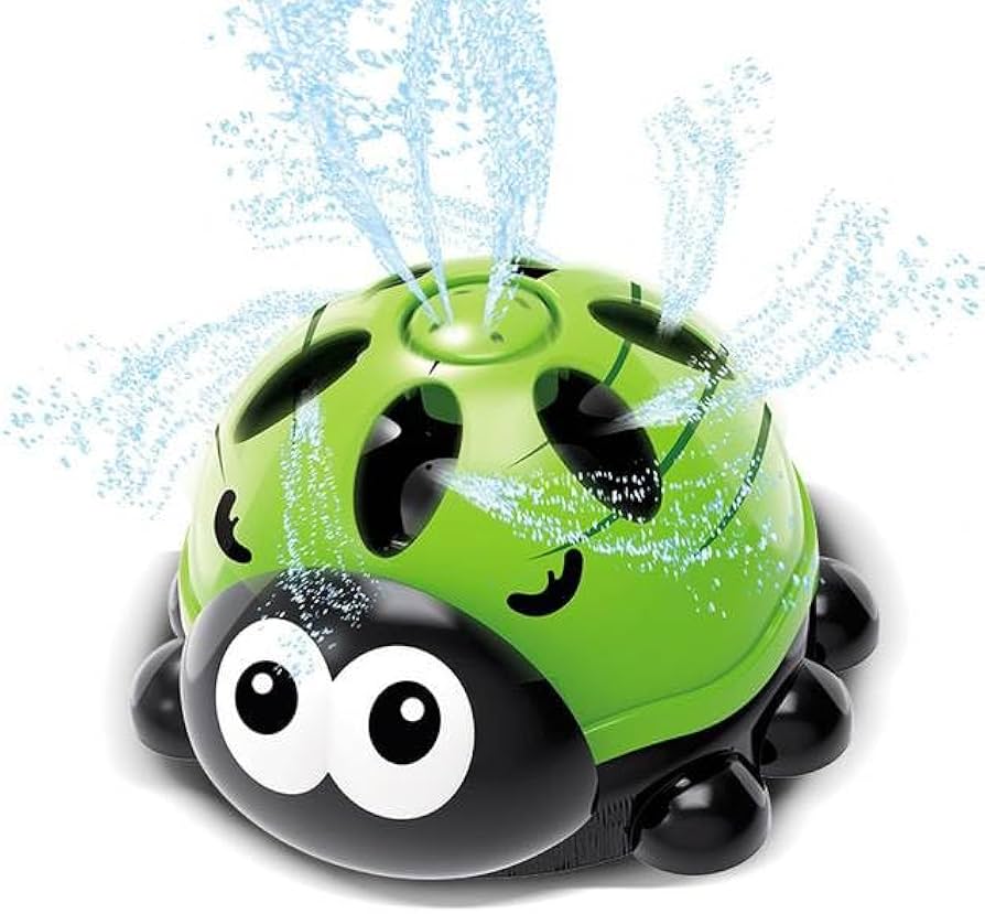 Amazon | Allseasons スプラッシュ てんとうむし 本体が回転して水を