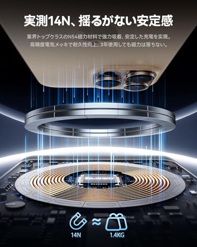 ULiXWH モバイルバッテリー MagS-1 5000mAh の商品画像 3