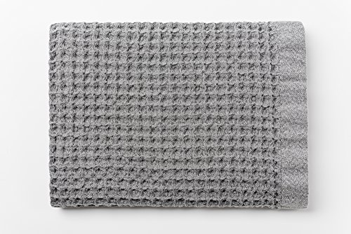 Onsen Bath Towel - 100% Supima Cotton, Lightweight, Cinder Grey