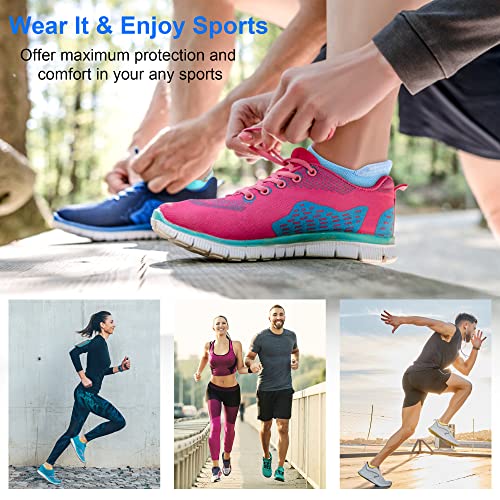 Image of Ankle Socks Womens Athletic Running Comfort Cushioned 3 /5 /6Pairs