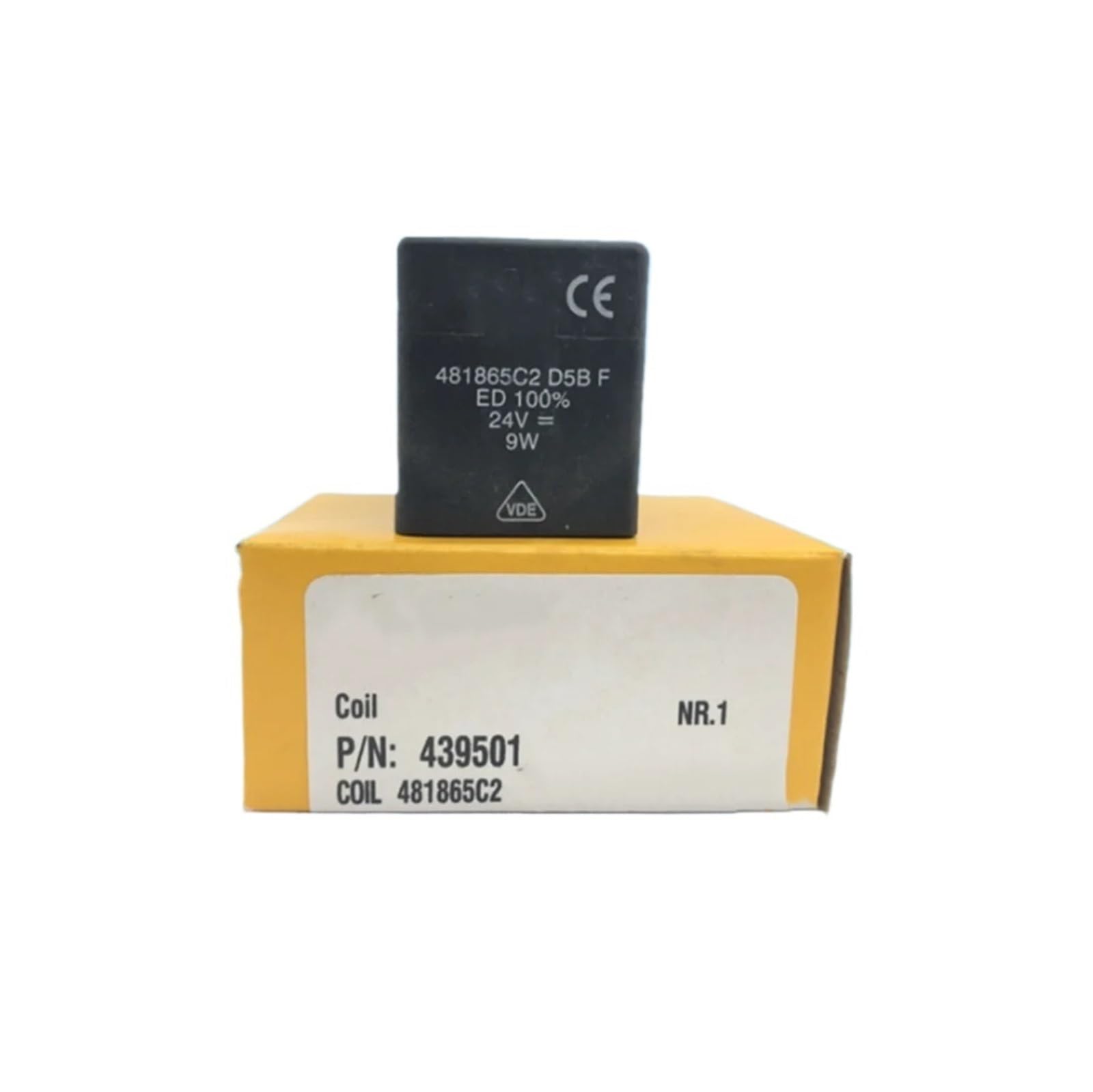 JJKKOZVQF Solenoid valve coil 481865C2 D5BF 24VDC 9W point
