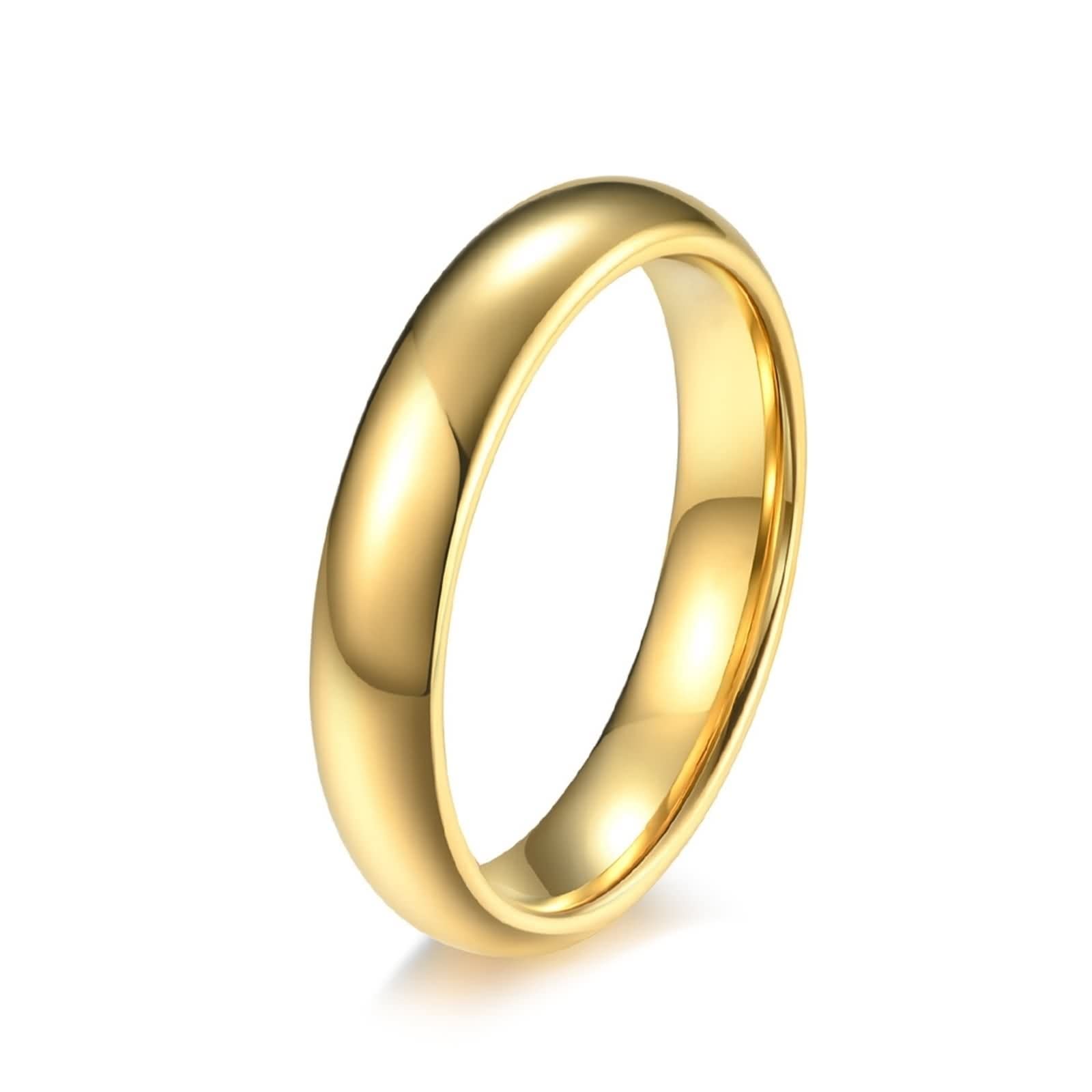 BCughia Alianzas Boda, Anillo Hombre Acero de Tungsteno Diseño de Bola Interior y Exterior Promesa Anillo Hombre