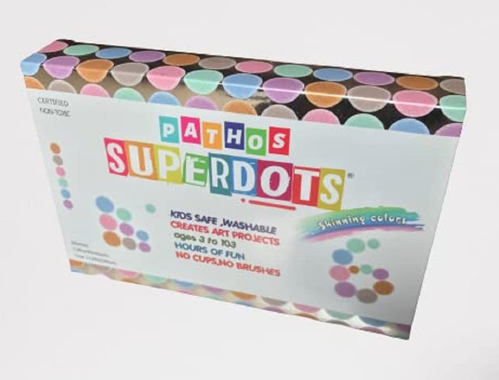 Evanc Washable Dot Markers for Toddlers and Kids’ Bingo Daubers Dot Paint. Toddler Art Supplies.(18MM 60ML)