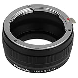 Fotodiox Lens Mount Adapter, Leica R Lens to Sony E-Mount Mirrorless Camera Adapter - for Sony Alpha E-mount Camera Bodies (APS-C & Full Frame such as NEX-5, NEX-7, α7, α7II)