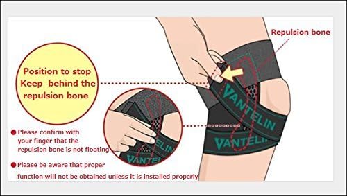 Amazon Co Jp バンテリンコーワ バンテリン サポーター ひざ専用 しっかり加圧タイプ ふつう M ブラック 左右共用1枚入 ドラッグストア