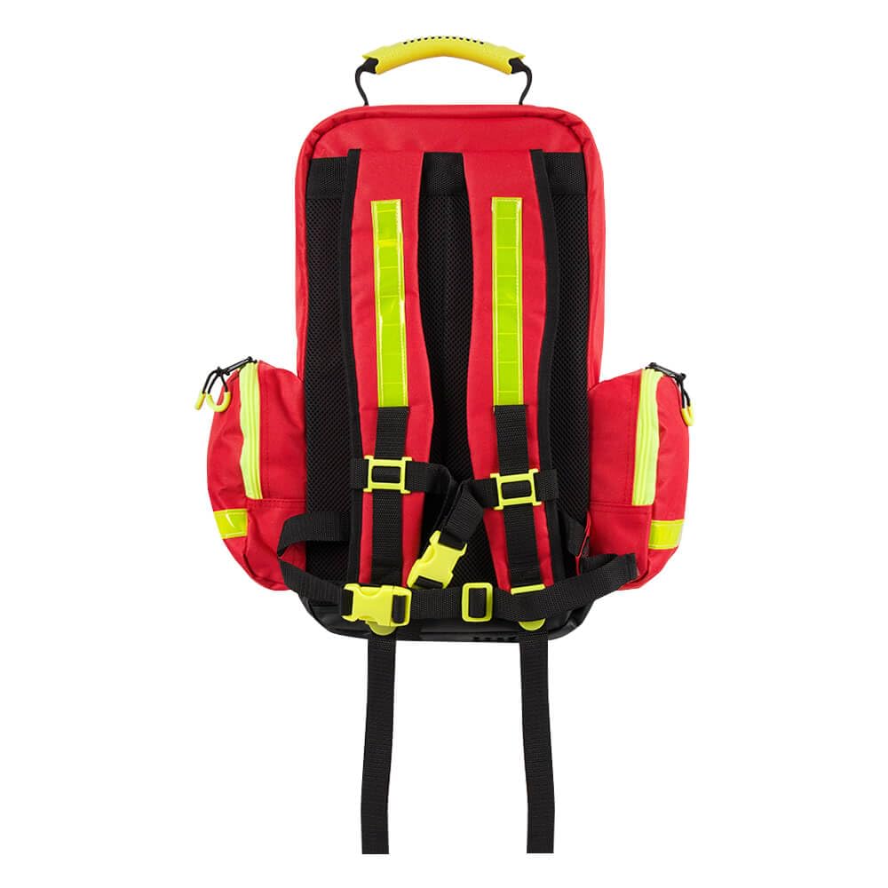 Erste Hilfe Rucksack First Responder PROFI mit Sanitätskoffer-Füllung DIN 13155 aus Kunststoff, Art.-Nr. 41015 | Notfallrucksack | Sanitätsrucksack | Erste Hilfe Rucksack