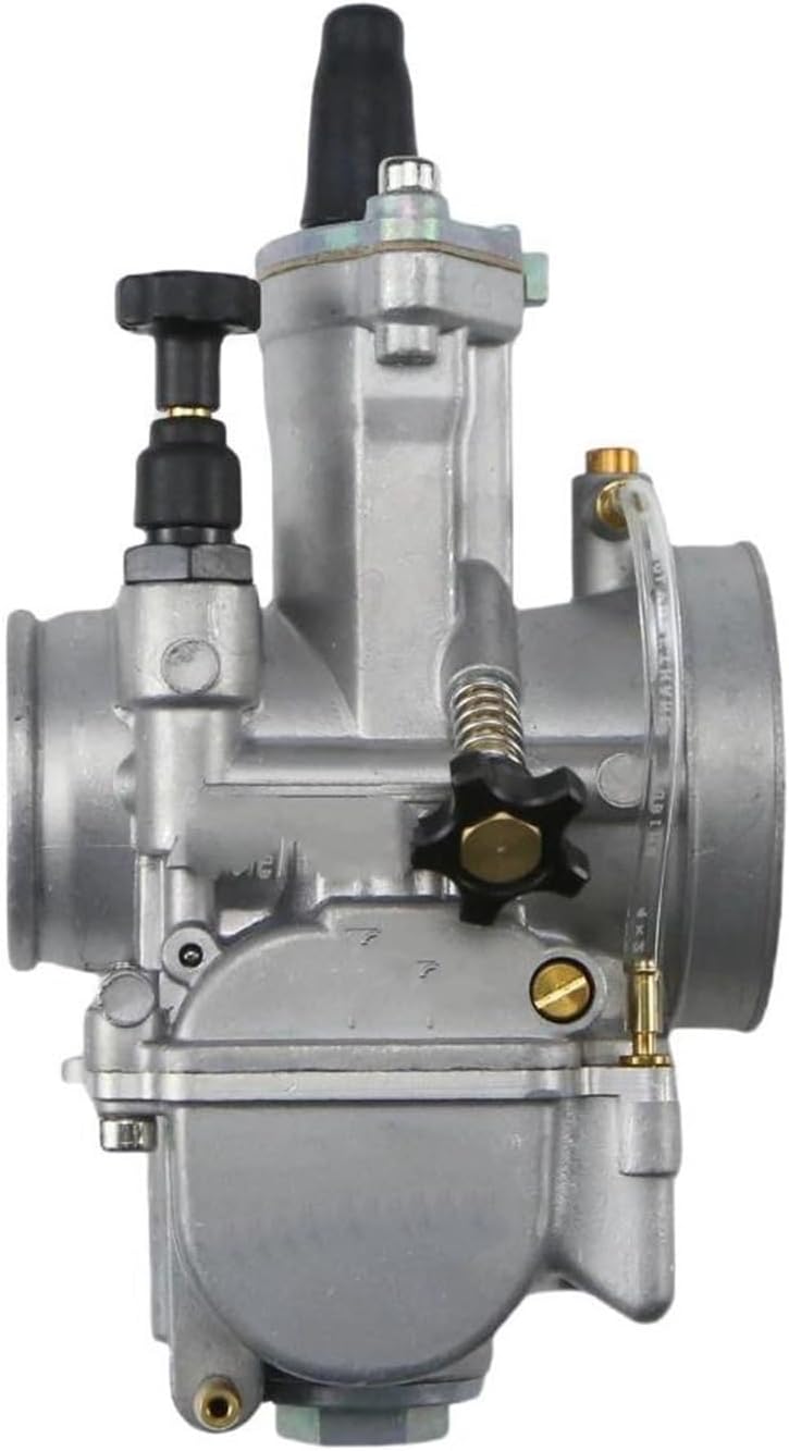 Carburetor Motorcycle Carb For PWK 24 26 28 30 32 34mm 2T 4T ATV Quad Go Kart Dirt Bike Scooter 50-250cc Carburetor(24MM 35mm interface)