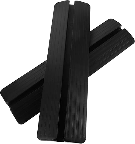 Luxshiny 2 piezas de pedal de rampa para puerta de bebé, accesorios para puertas de seguridad, pedal antirpatadas para escaleras y mascotas, pies de
