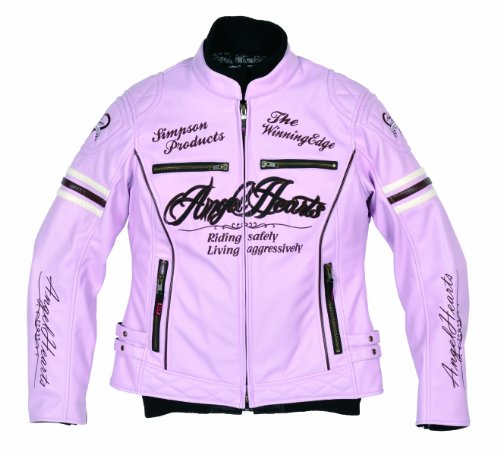 Amazon | [シンプソン] Angel Hearts Fake Leather Jacket Pink WS AHJ 