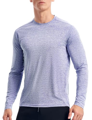 Image of Dry Fit Athletic Shirts for Men Short /Long Sleeve Workout Shirt