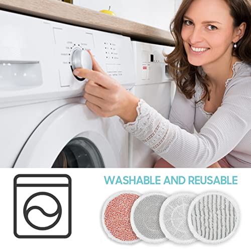 Image of AIR U+ 8 Pack Multifunctional Steam Mop Pads for Shark Steam & Scrub Mop