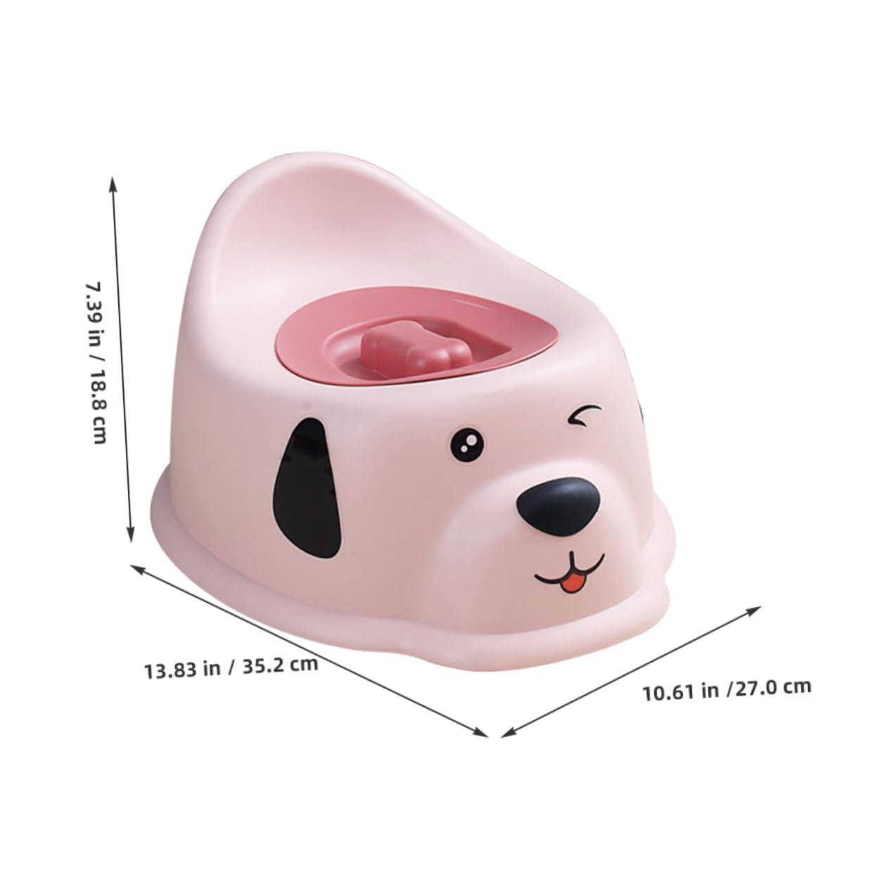 SUPVOX Potty Stool for Toddlers Portable Toilet for Kids with Cover Kids Toilet Training Seat for Boys Girls
