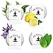 Organic Shampoo Bar 4-Pack | 7.2 oz | 6 month supply | All Natural Essential Oil Hair Bar Shampoo | 4 Scents: Lavender, Citrus, Tea Tree, and Peppermint | Free From Dyes, Sulfates, Harsh Chemicals