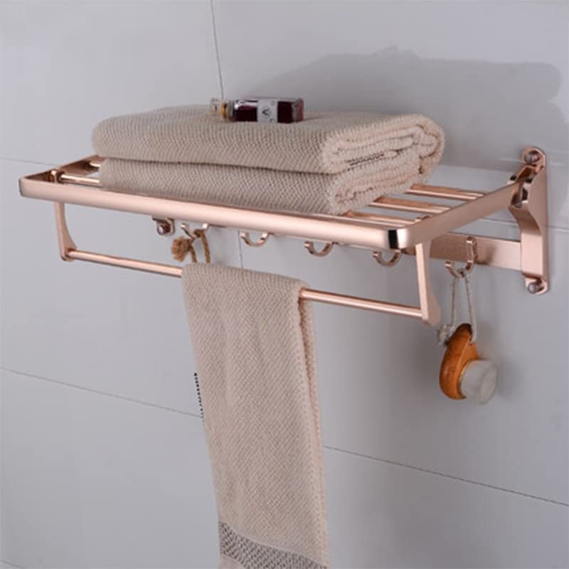 Porte-serviettes de salle de bain compact idéal pour optimiser les petits espaces - 4