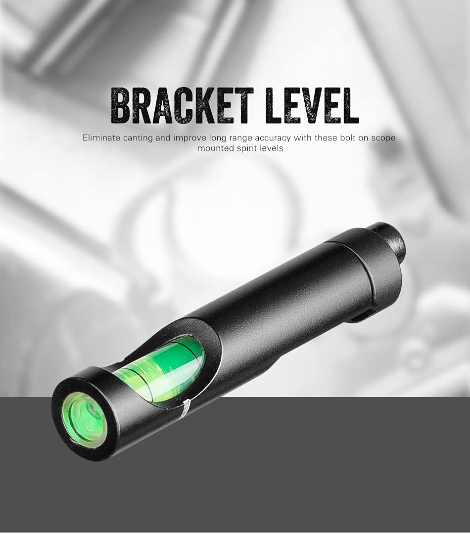 ACEXIER Bubble Level 20mm o 11mm Tejido Picatinny Base Caza Tactical Riflescope Scope Mounts Accesorios