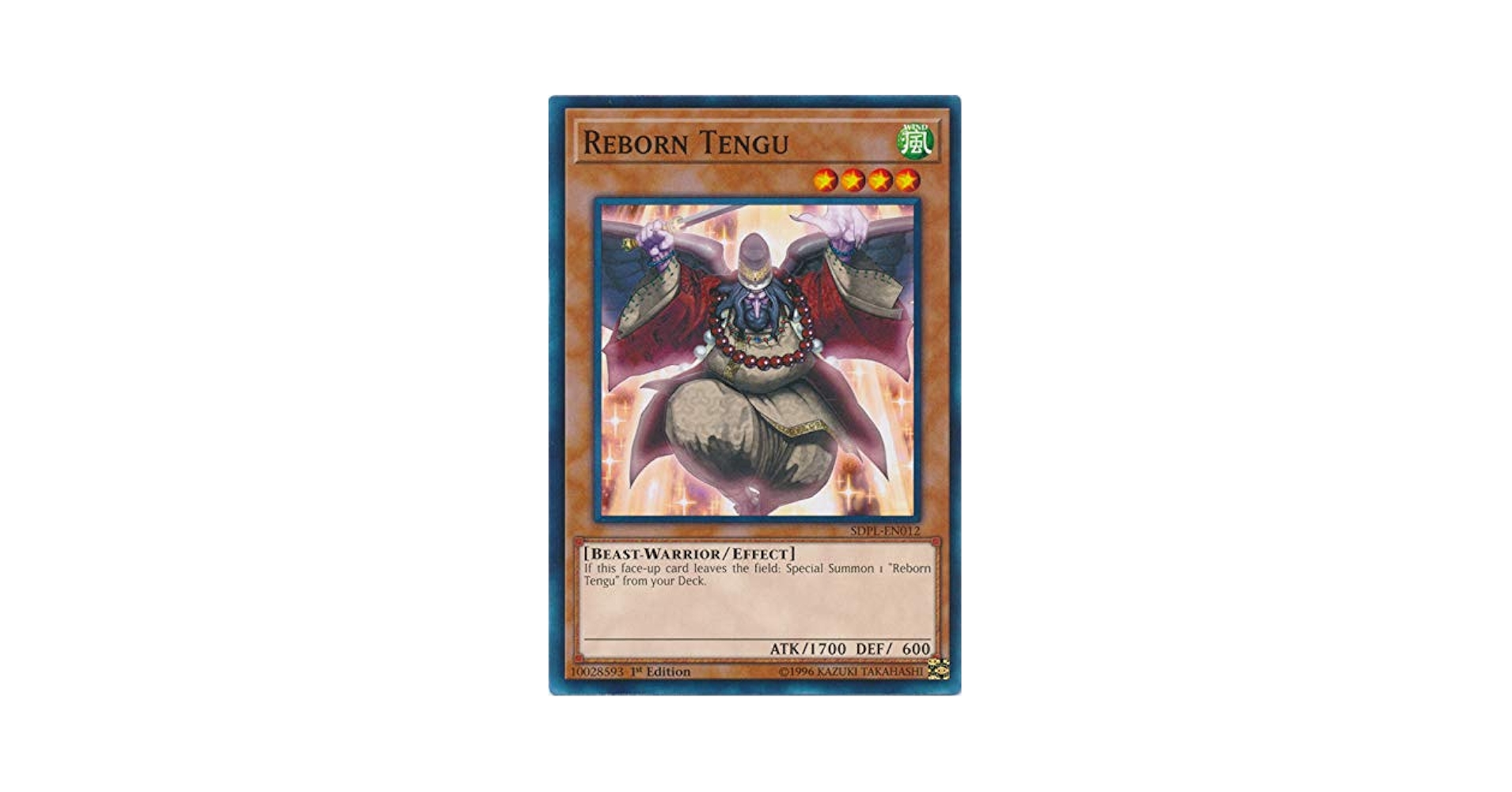 Amazon.com: Yu-Gi-Oh! - Reborn Tengu - SDPL-EN012 - Common