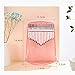 MBVHVVJC Kalimba Thumb Piano 17 Key Thumb Piano Clear Crystal Kalimba Thumb Piano Instrument for Beginner and Children for Kids and Adults Beginners(Pink)