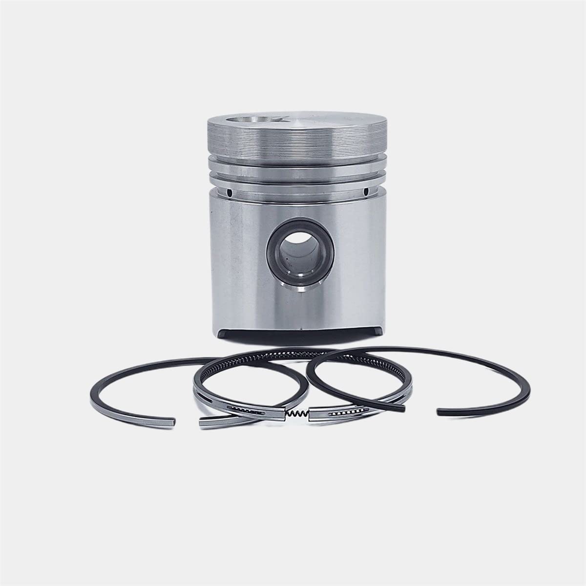 ENSEMBLE PISTON + SEGMENTS (0,50 mm SURDIMENSIONNÉ) : Compatible avec HATZ / E85-15930