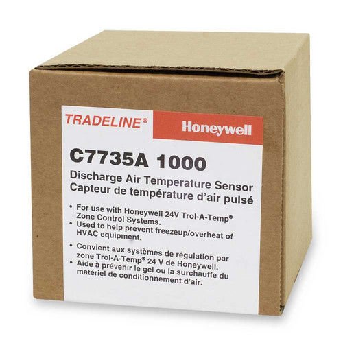 Honeywell C7735A1000/U Zone Max Sensor, 0 Degree - 200 Degree F Temperature Range, Gray