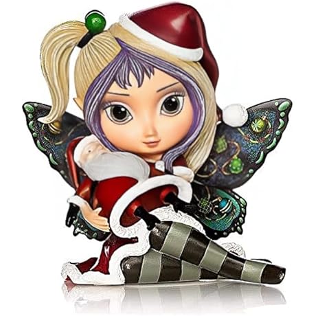 The Nightmare Before Christmas Sandy Claws Fairy Figurine by Jasmine Becket-Griffith from The Hamilton Collection