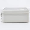 MUJI 37845947 Steel Tool Box 3, Approx.  Width 15.0 x Depth 9.1 x Height 3.9 ins 38 x 23 x 10 cm