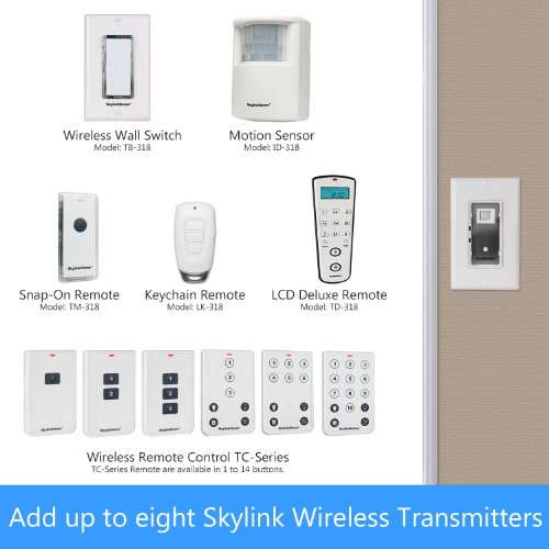 Skylink SK-8A Wireless Diy 3-Way On Off Anywhere Lighting Home Control Wall Switch Set thumb #4