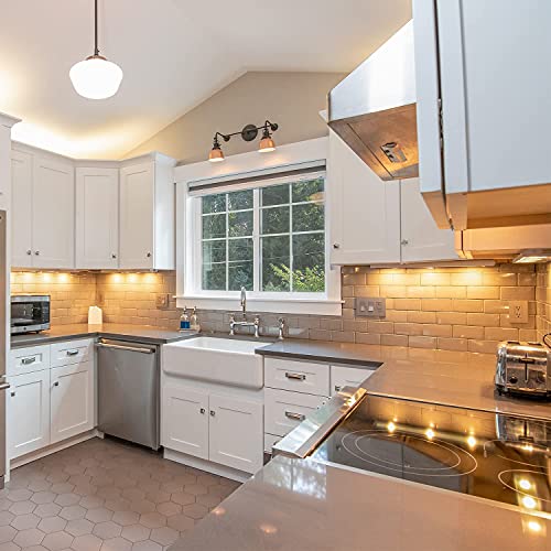 G8 Halogen Light Bulb 50W 120V T4 Jcd Type G8 Bi-Pin Base Dimmable G8 Small Light Bulbs For Kitchen Hood, Landscape Lights, Desk And Floor Lamps, Wall Sconces, Warm White 2700K (12 Pack) #TOP6