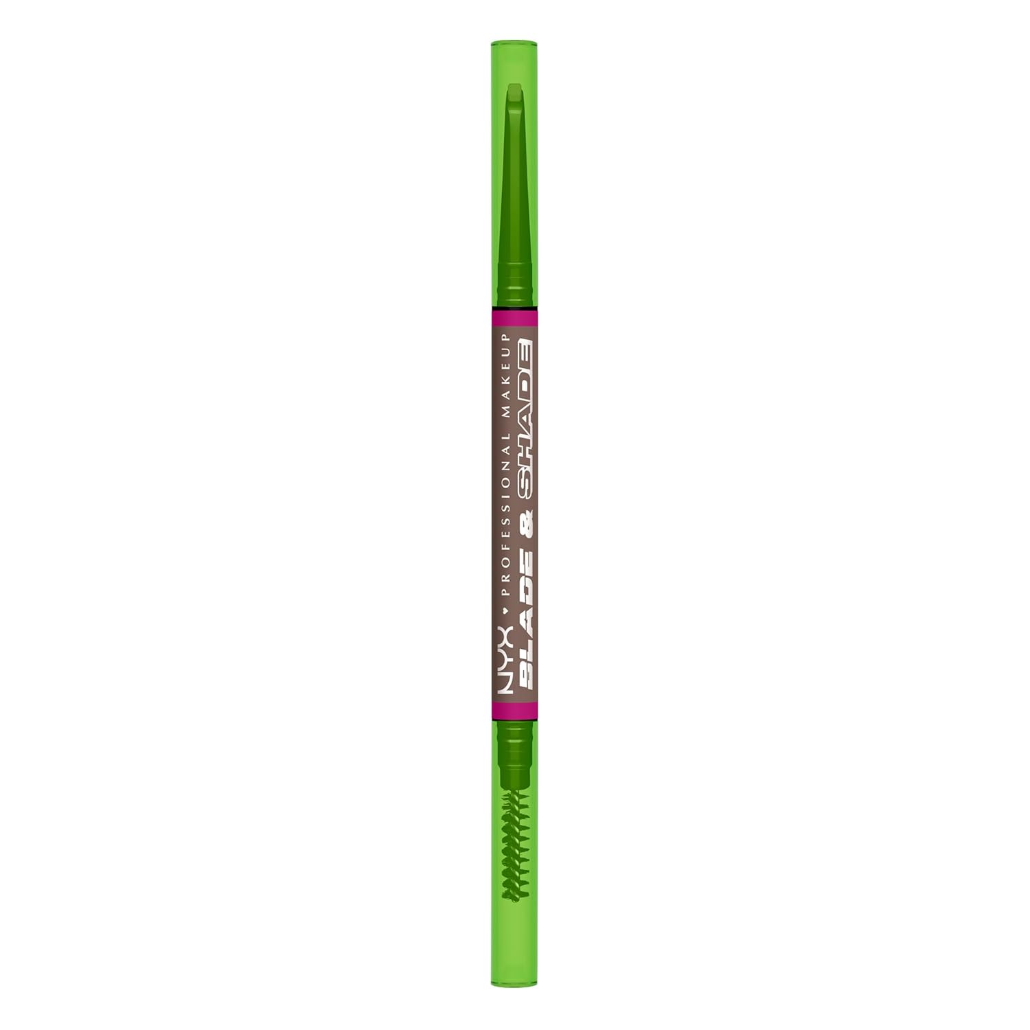 NYX PROFESSIONAL MAKEUP Blade & Shade Brow Pencil, Nano Mechanical Eyebrow Pencil, Up to 16HR Make Up Wear - Cool Ash Brown