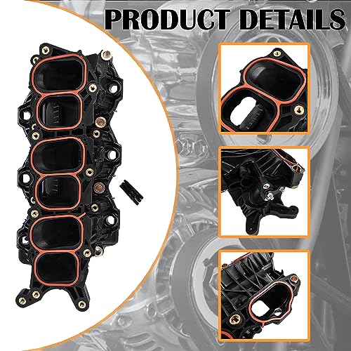 Image of 615-472 28310-3CAA0 Engine Intake Manifold with Gaskets Fits for Santa Fe Sedona Sorento 3.5L Replaces 283103CAA0
