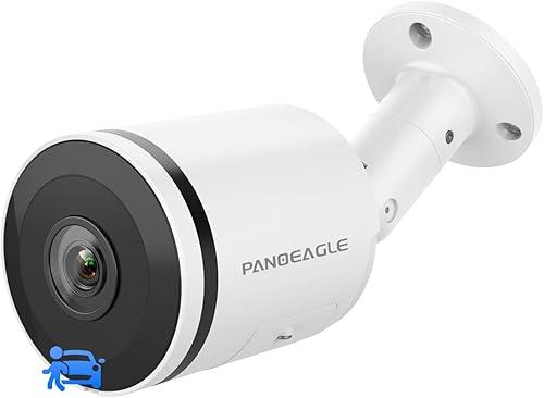 Compatible con Hikvision 5MP cámara IP varifocal POE a todo color, cámara bala para exteriores con zoom óptico 5X de 2.7 0.531 in, detección de