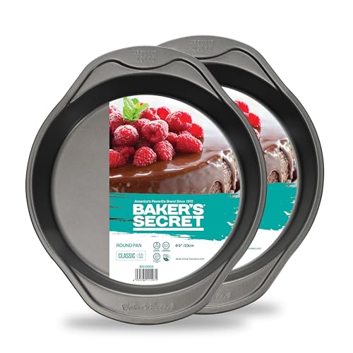 Baker's Secret 9-Inch Round Pan Duo