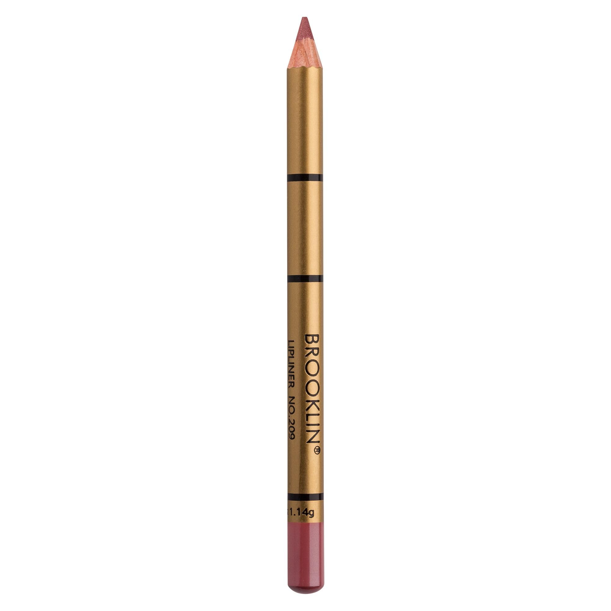 IMPALA | Lápiz de Labios Brooklin Waterproof Color Marrón Rosado Nacarado 209 | Perfilador de Labios Permanente | Lápiz Labial Resistente al Agua | Delineador de Labios de Larga Duración