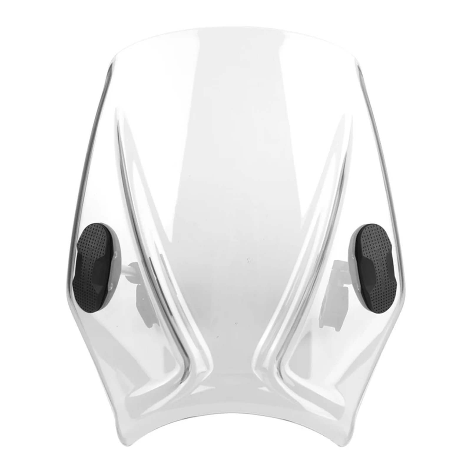 Szyba motocyklowa do motocykla ulicznego Uniwersalny spoiler szyby przedniej Owiewki(Transparent)