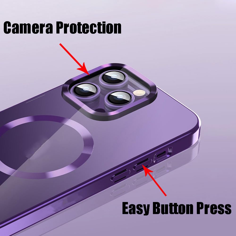 Amazon.co.jp: ファッション透明磁気ワイヤレス充電ケース For iPhone