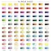 MEEDEN Watercolor Paint Set 96 Colors in Portable Box, Paint Kit with Brush, Palette, Art Supplies, Customizable Color Blocks, Bright Watercolors Travel Set for Adult Teens Beginner Amateur Artists