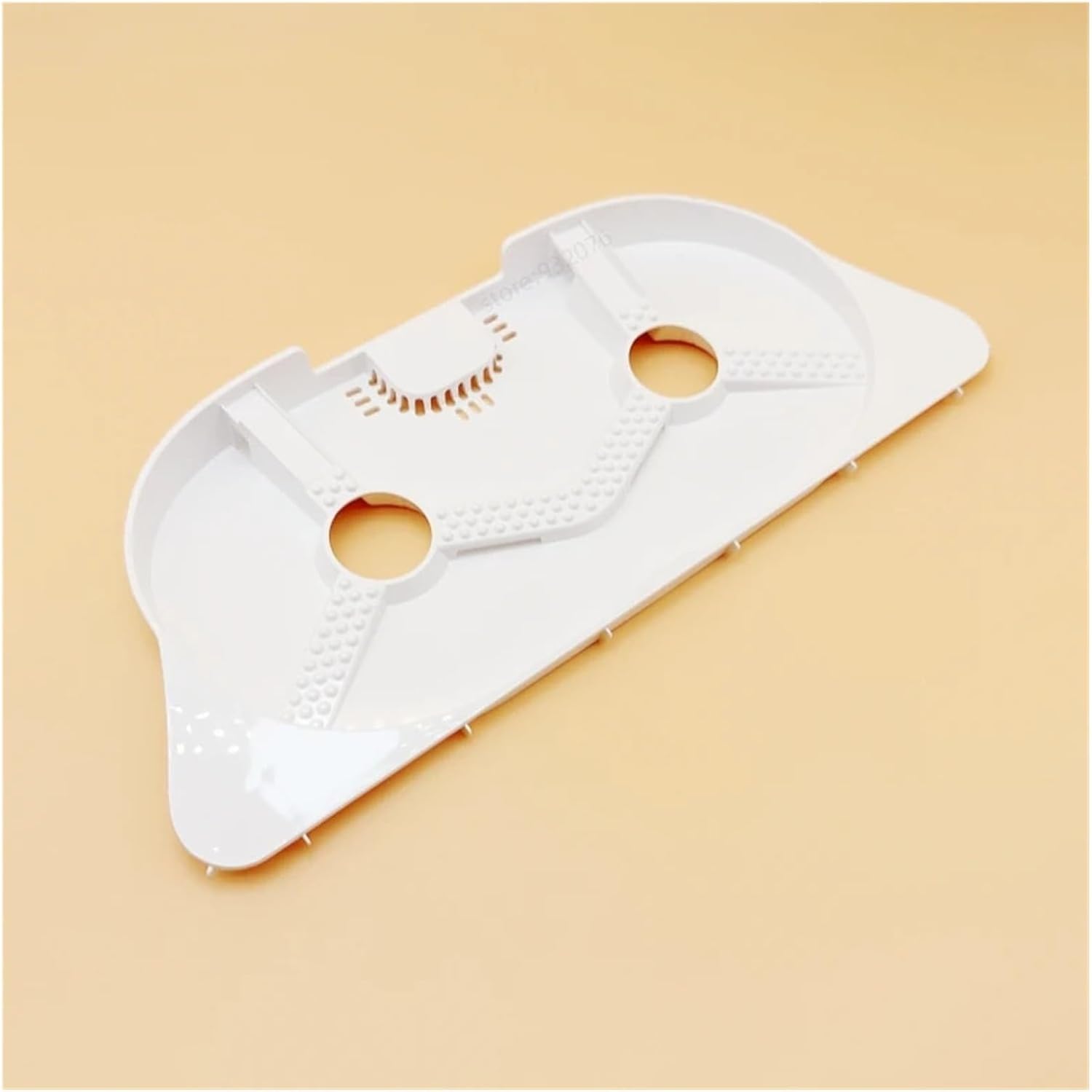 ，Compatible For Dreame， Mop Cleaning Station Tray Mop Washing Plate For Robot Vacuum Cleaner L20 Ultra L30 Ultra Spare Accessory Parts(Wash Plate Black)