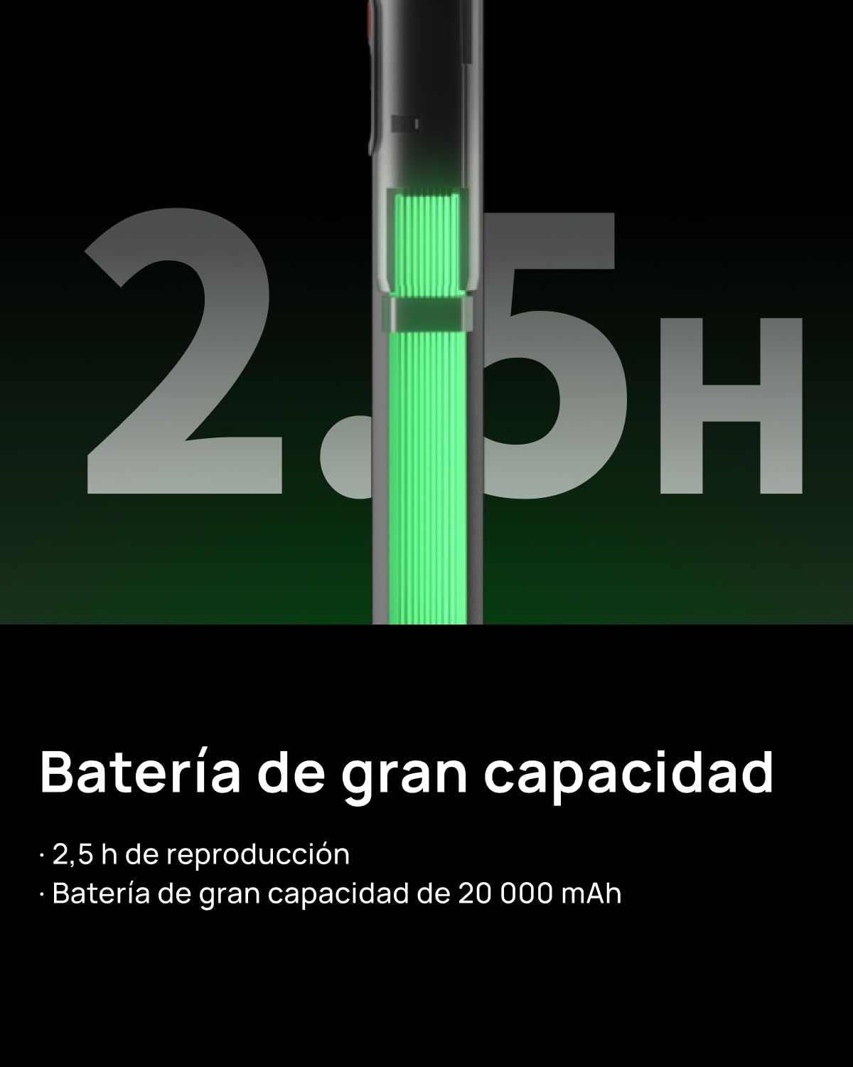 XGIMI Soporte PowerBase (Nuevo), Soporte 2en1 con Batería , Montaje Rápido, Ligero, Portátil y Estable，Diseñado MoGo 2 Pro (New), MoGo 3 Pro y Elfin Flip Plus
