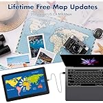 GPS Navigator for Car Truck RV - Car GPS Navigation System with Latest 2025 Maps, Lifetime Free Updates 7 Inch Touchscreen Voice Guidance, RV Vehicle GPS for Trucker with Speed and Red Light Warning - Image 3