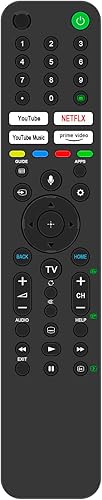 RMF-TX520P Replacement Voice Remote fit for Sony Bravia LCD TV KD-43X80J KD-43X8