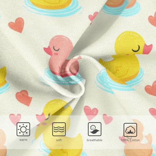 Cute Rubber Duck Heart Yellow Toddler Boy's Underwear 2T 23022223
