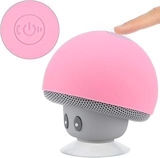 RASTKY Altavoz Portátil Inalámbrico Sonido Transparente, Soporte para Teléfonos Manuales y Móviles para Entusiastas de la Música y Decoración del Hogar (Rosa)