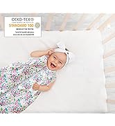 bisoo 2.5 TOG Sleeping Bag for 6-18 Months - Wearable Winter Blanket Sack - 100% OEKO-TEX Cotton ...