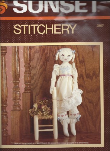 Emily - Sunset Stitchery Embroidered Candlewick Kit - 18