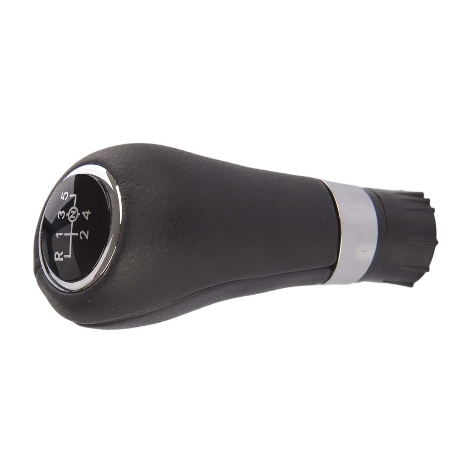 KUNYOS Leather Gear Knob for Benz A B C E CLK W245 W203 CL203 W211 S211 C209 A209 Manual Gear Shift Knob Shifter Lever PU Leather 5 Speed