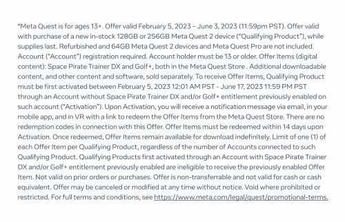 Meta Quest 2 — Advanced All-In-One Virtual Reality Headset — 256 Gb Get Meta Quest 2 With Golf+ And Space Pirate Trainer Dx Included #TOP5