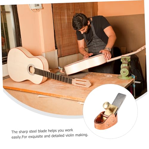 Rabot à main de précision pour bois pour réussir les voûtes de violon - 7