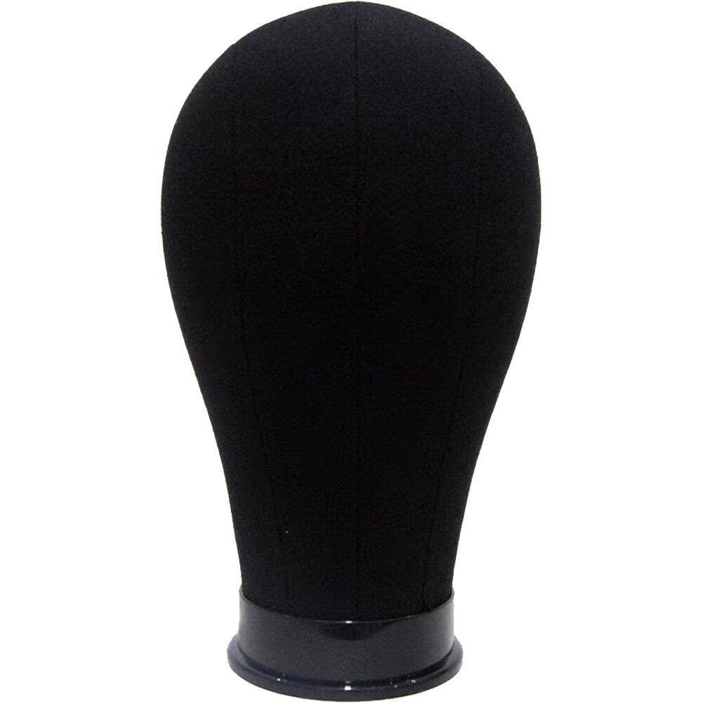 Cabezal de bloque de lona de 22 pulgadas para pelucas y extensiones