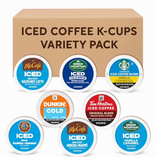 30-Count Cold Brew& Iced Coffee K-Cup Pods Variety...