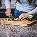 John Boos Prestige Series Rectangular Wooden Maple Cutting Board 16”x10” – 1.25” Thick, 6-lb Reversible Butcher Block with Juice Groove, Edge-Grain & Finger Grip Hole – Made in the USA