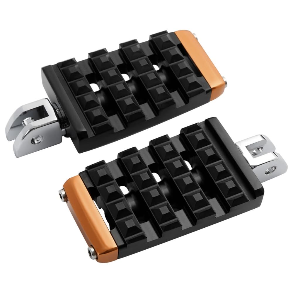 Amazon.com: Lilfyxhj Black Rider Foot Pegs Footrests Street